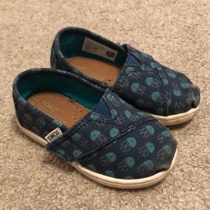 Toddler Toms jellyfish sneakers